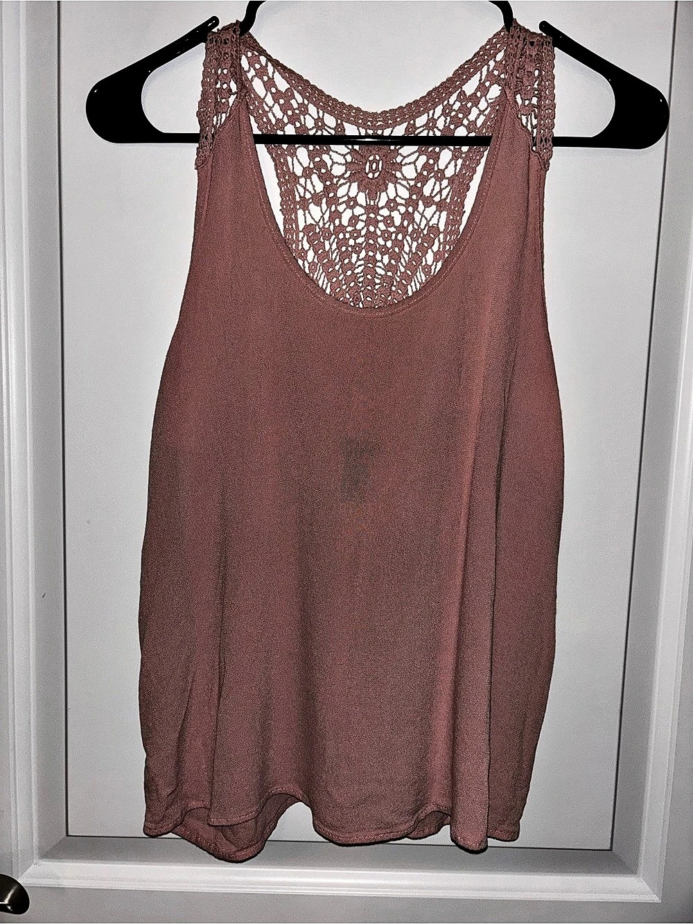 Forever 21 Crochet Back Tank Top